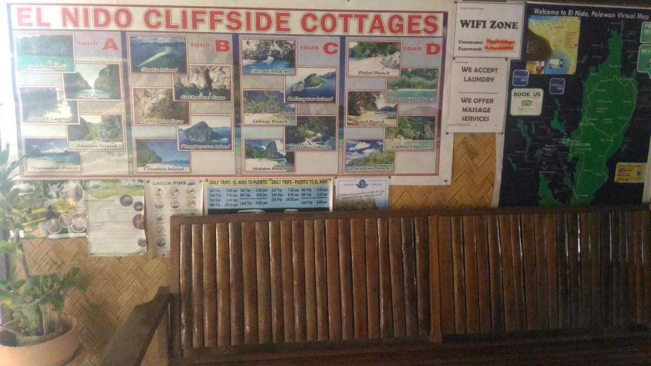 Cliffside Cottages El Nido Exteriör bild